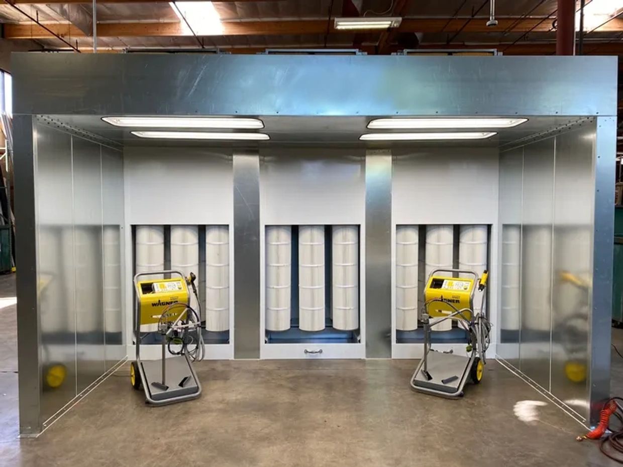 Best Powder Coating Booths Contact Us to Request a Quote!